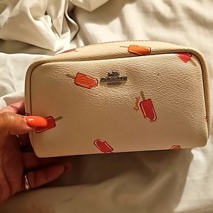 Coach make up bag